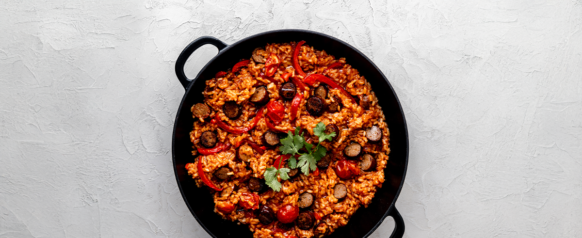 CHORIZO RED PAELLA