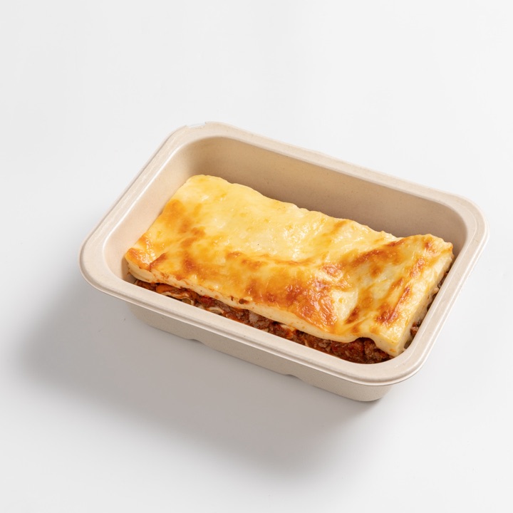 Beef Lasagne, in its tray